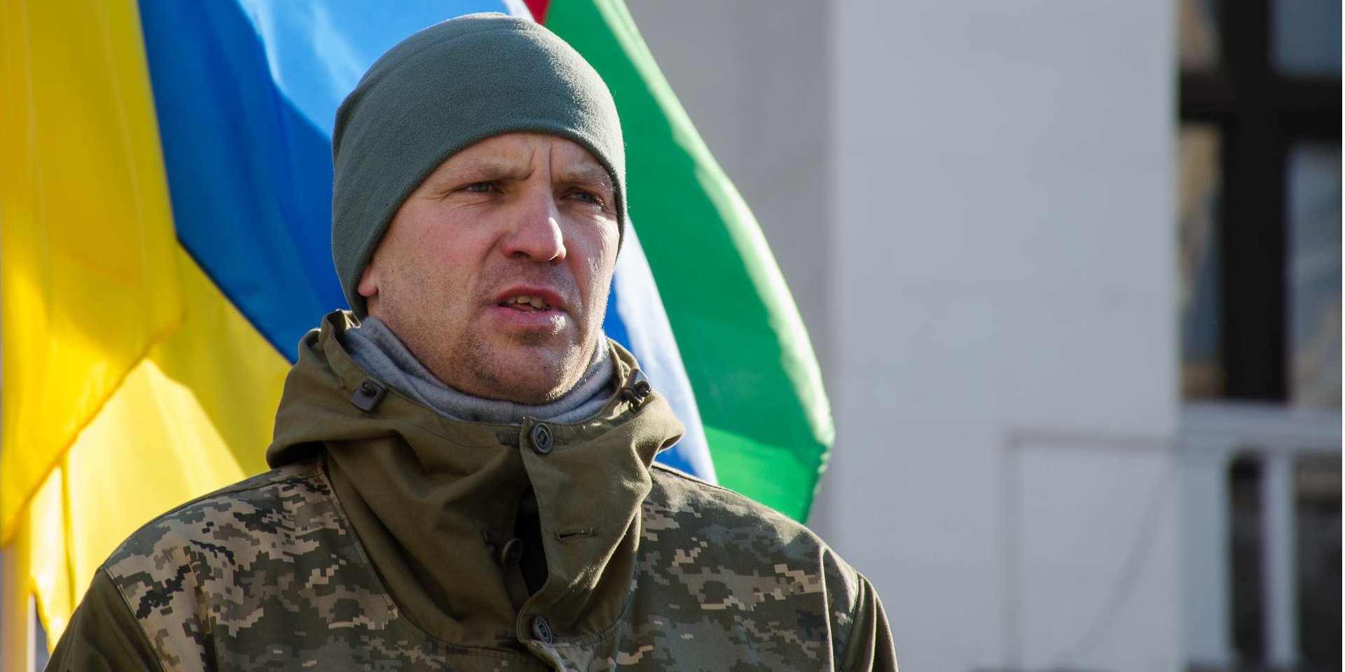 Игорь Мазур&nbsp;— участник всех украинских революций, крупных акций протеста и&nbsp;войны на&nbsp;Донбассе (Фото: Евгений Сосновский / Facebook Игоря Мазура)