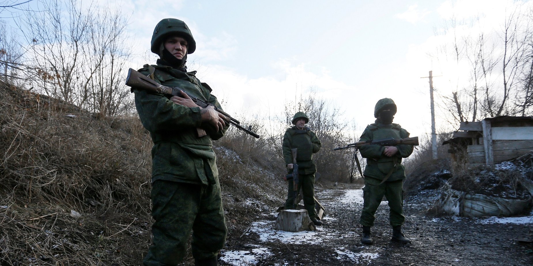 Бойовики «ДНР», ілюстративне фото (Фото: REUTERS / Alexander Ermochenko)