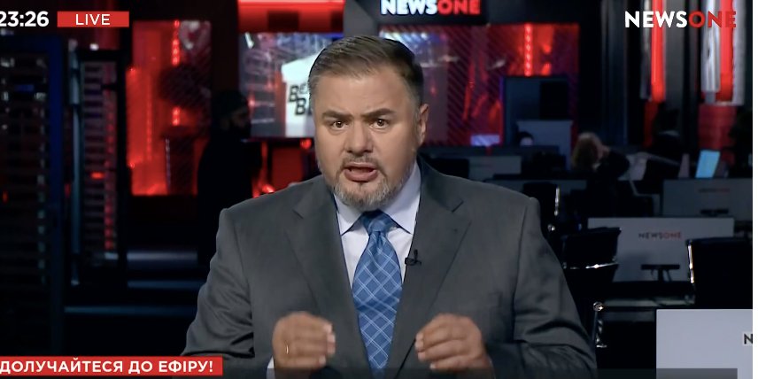 Руслан Коцаба (Фото: Скріншот/Youtube/NewsOne)