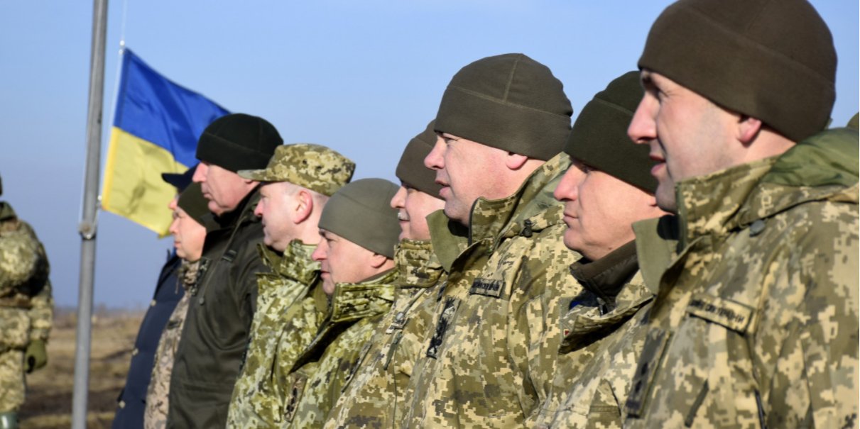 The commander-in-chief said the Ukrainian military was not planning any offensive actions (Photo: CinC&nbsp;AF of&nbsp;Ukraine/Facebook)