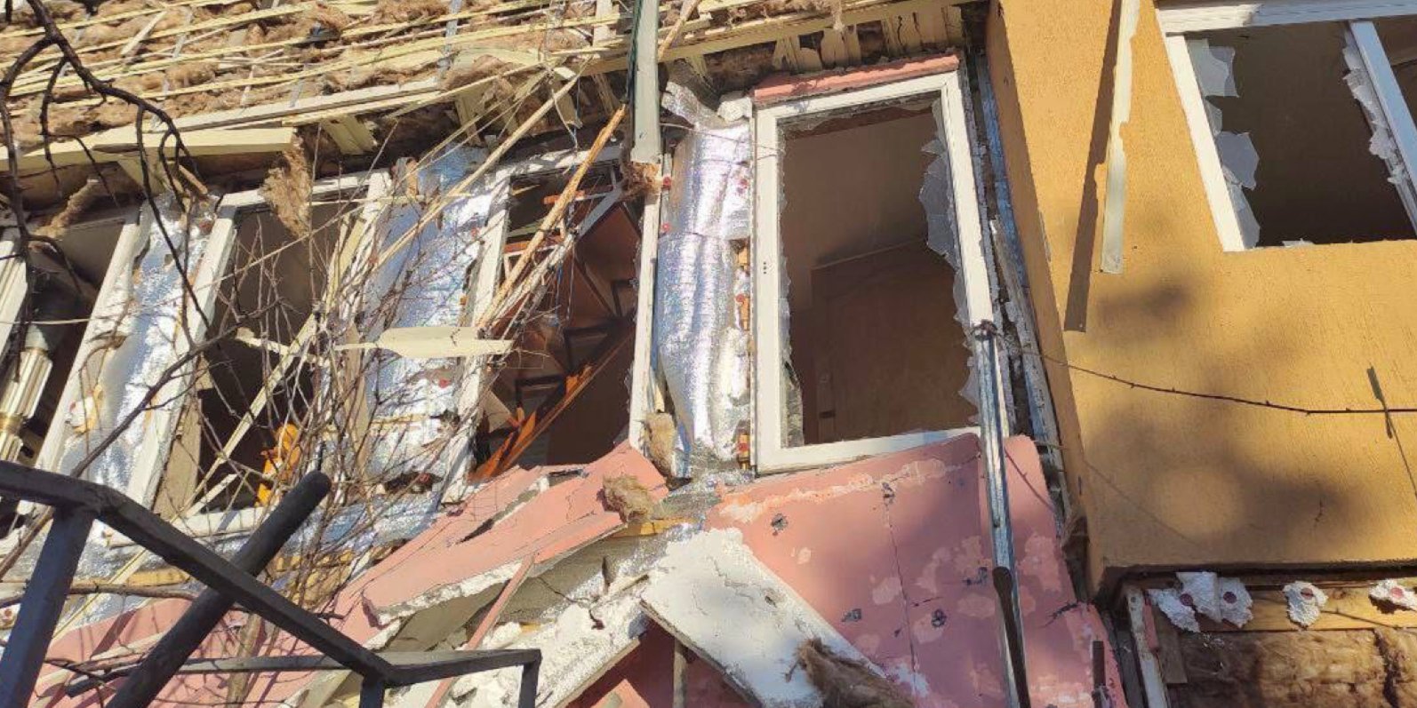 The scale of the destruction is much larger, as the objects where the SESU was able to reach are taken into account (Photo: SESU)