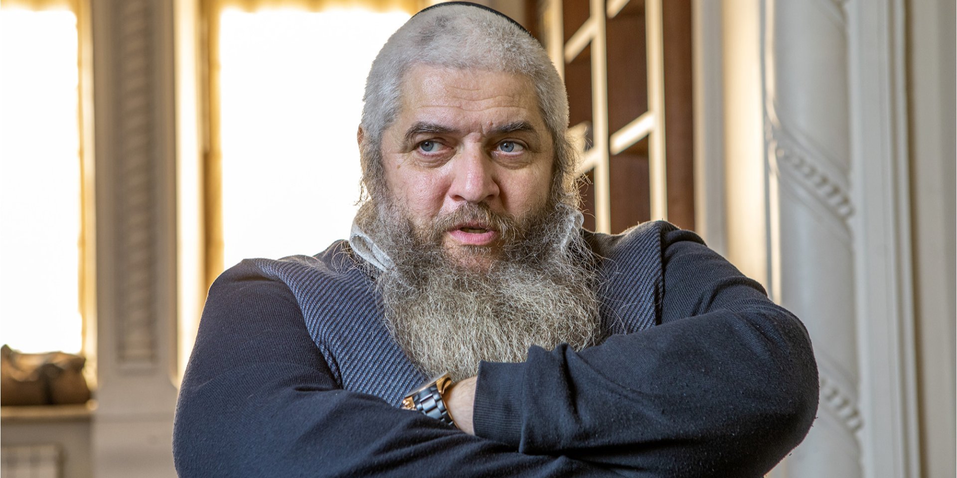 Moshe Reuven Azman, Ukraine's chief rabbi (Photo: Oleksandr Medvedev/NV)