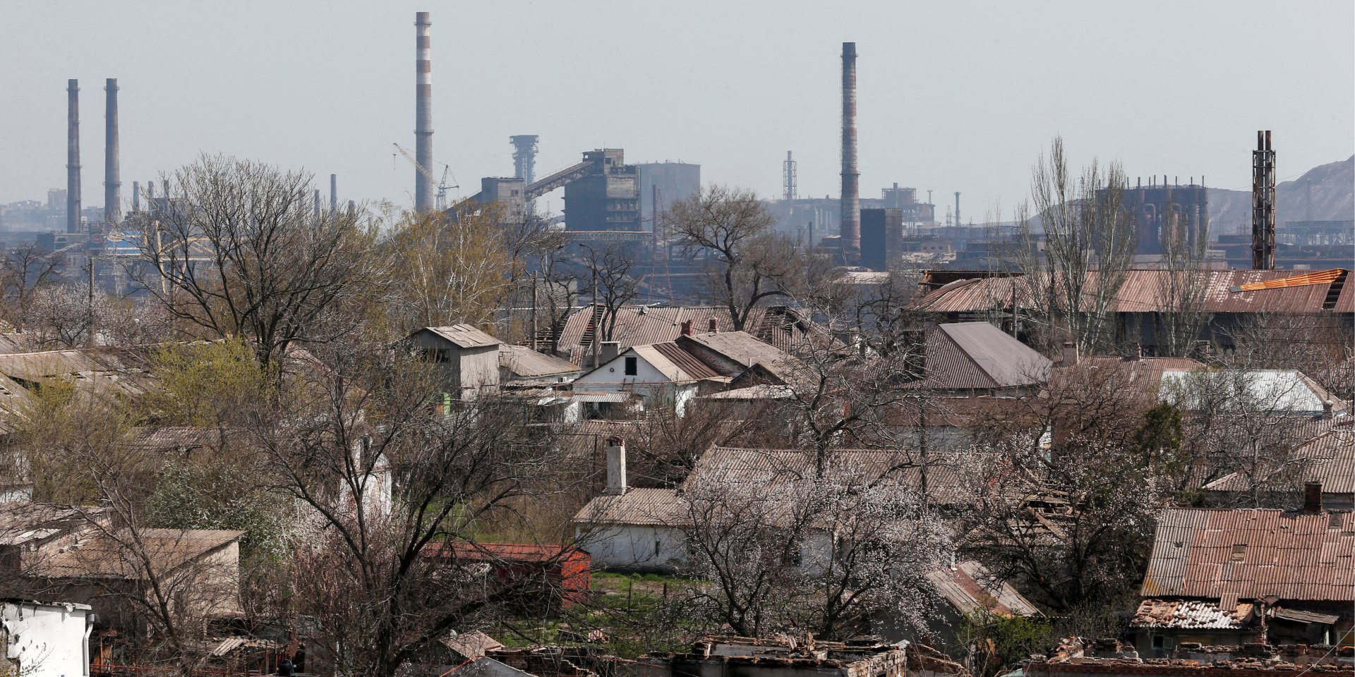Azovstal, April 18 (Photo: REUTERS/Alexander Ermochenko)