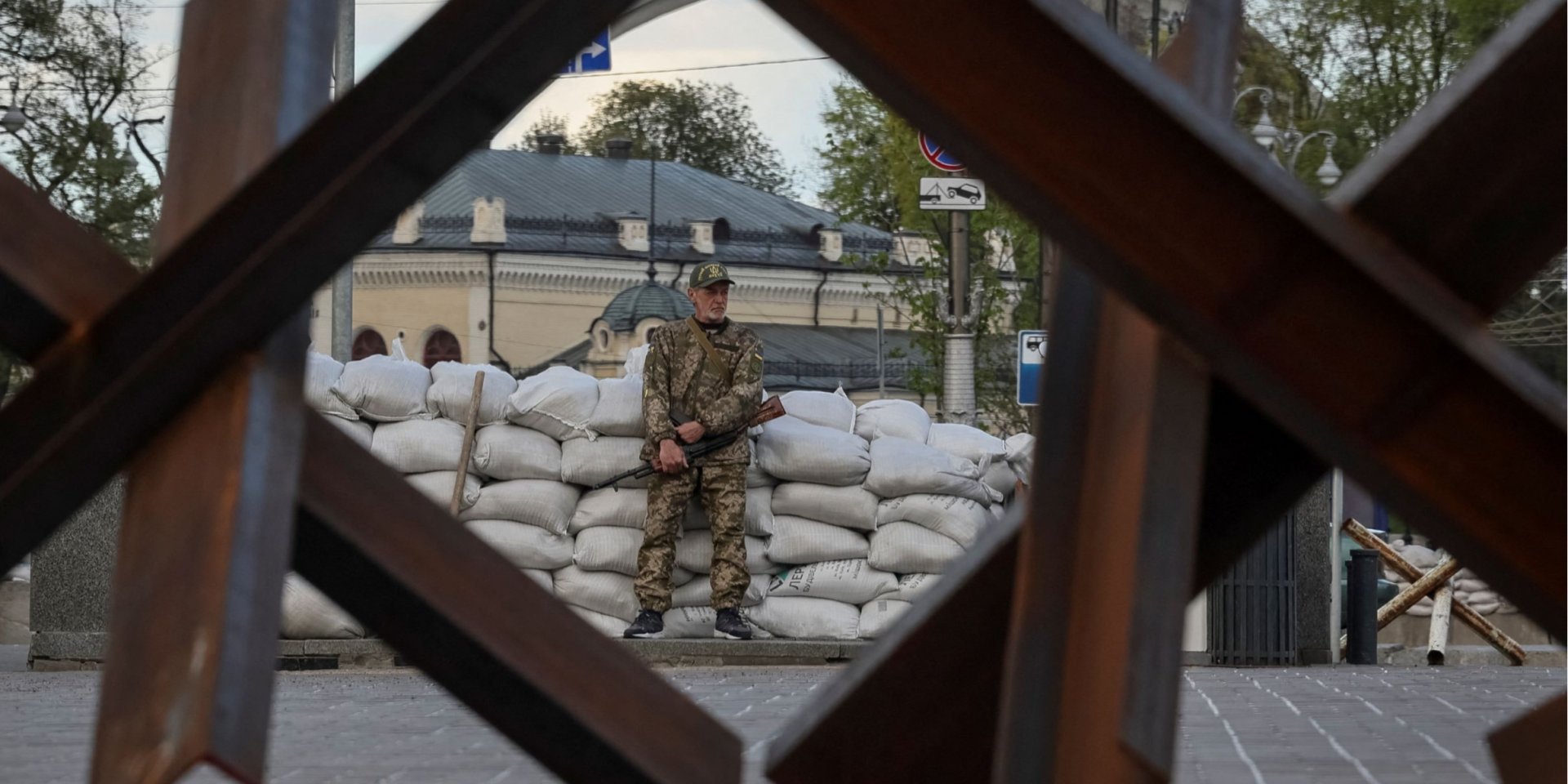 Kyiv, April 28 (Photo: REUTERS/Gleb Garanich)