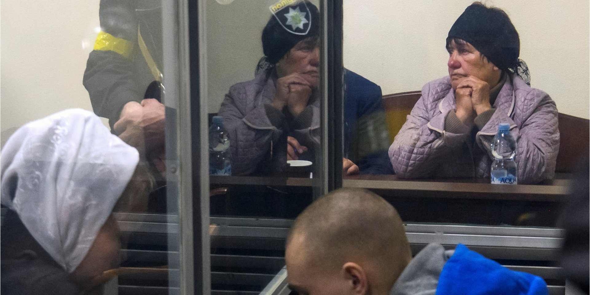 The widow of a civilian murdered by Russian soldier Vadim Shishimarin appeared in court (Photo: REUTERS/Vladyslav Musiienko)