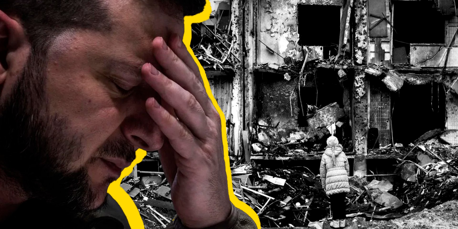 Війна затягнеться, і будуть не&nbsp;лише перемоги,&nbsp;— до&nbsp;цього мають бути готовими як&nbsp;президент, так і пересічні громадяни (Фото: Колаж&nbsp;НВ)