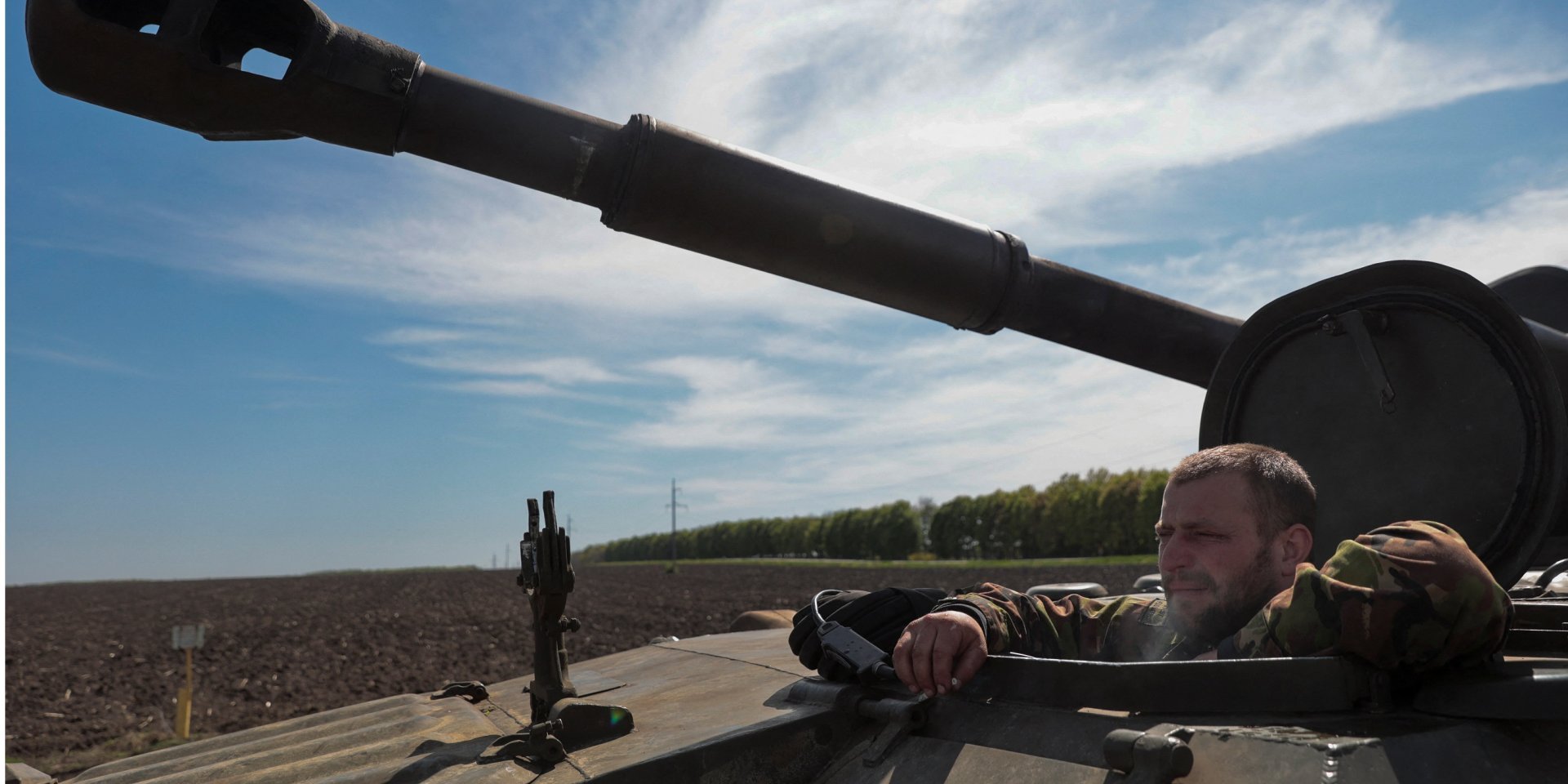 Ukrainian military on the front line in the Kharkiv region (Photo: REUTERS/Serhii Nuzhnenko)