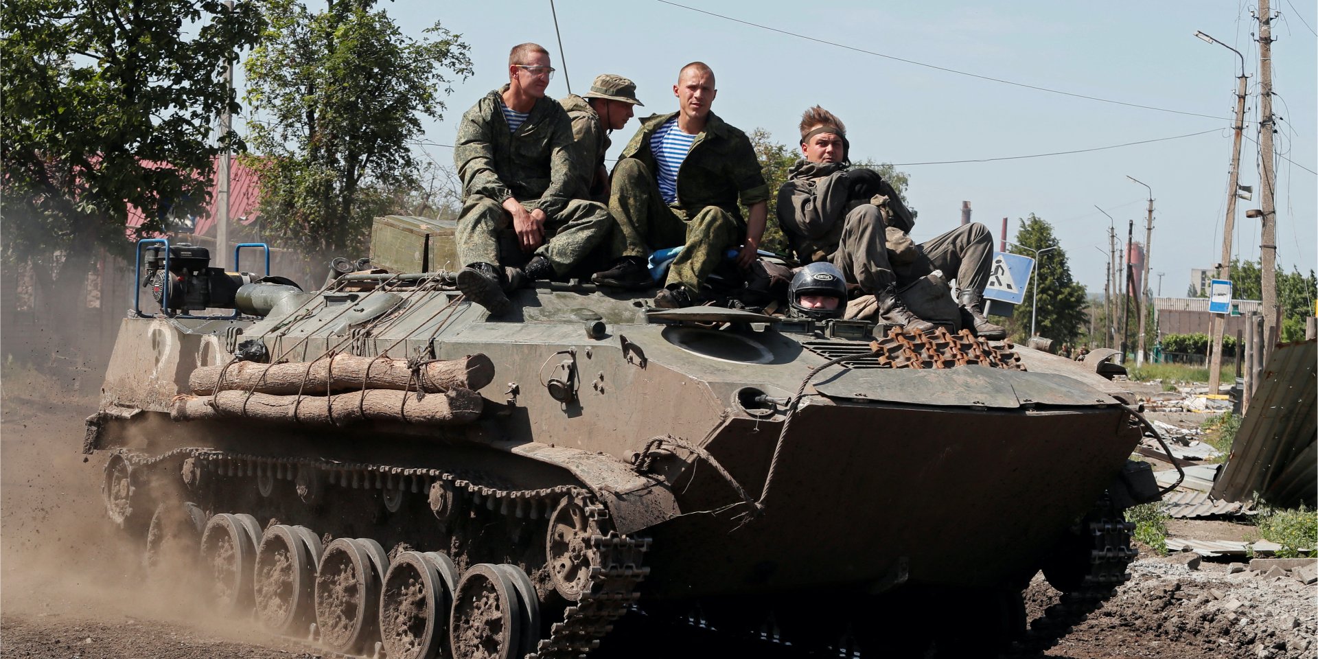 Russian soldiers in Ukraine (Photo: REUTERS/Alexander Ermochenko)
