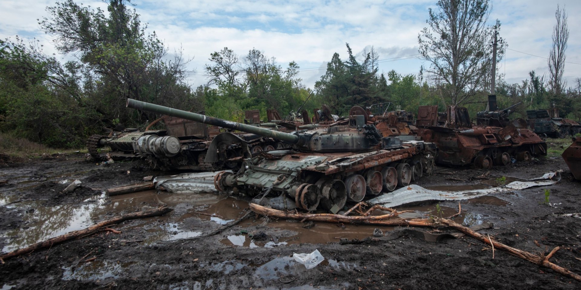 Russian military equipment destroyed after the offensive of the Armed Forces (Photo: Iryna Rybakova, press officer of the 93rd OMBr Kholodny Yar)