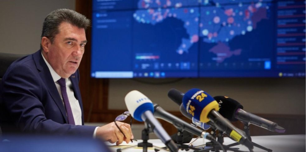 Secretary of Ukraine’s National Security and Defense Council Oleksiy Danilov (Photo: rnbo.gov.ua)