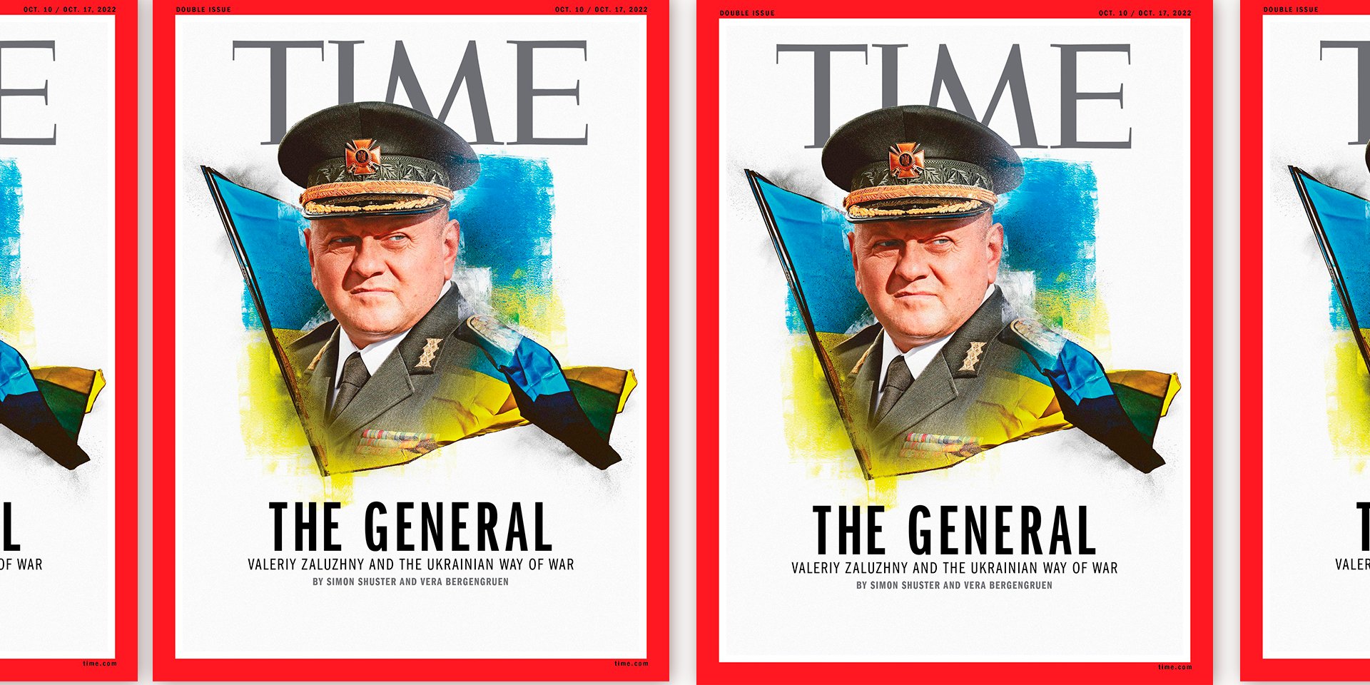 Журналу TIME Залужний дав єдине інтерв'ю з&nbsp;початку вторгнення&nbsp;РФ (Фото: TIME/Колаж&nbsp;НВ)