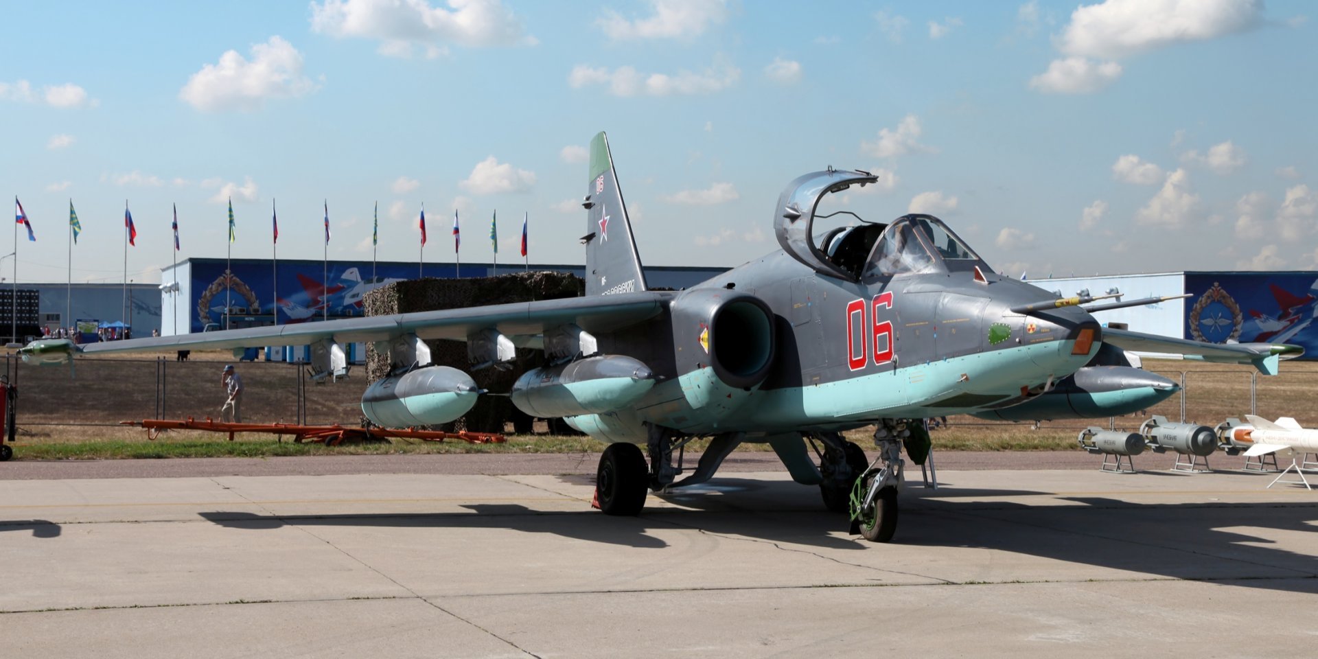 Su-25 single-seat armored subsonic attack aircraft (Photo: Vitaly V. Kuzmin/Wikipedia)