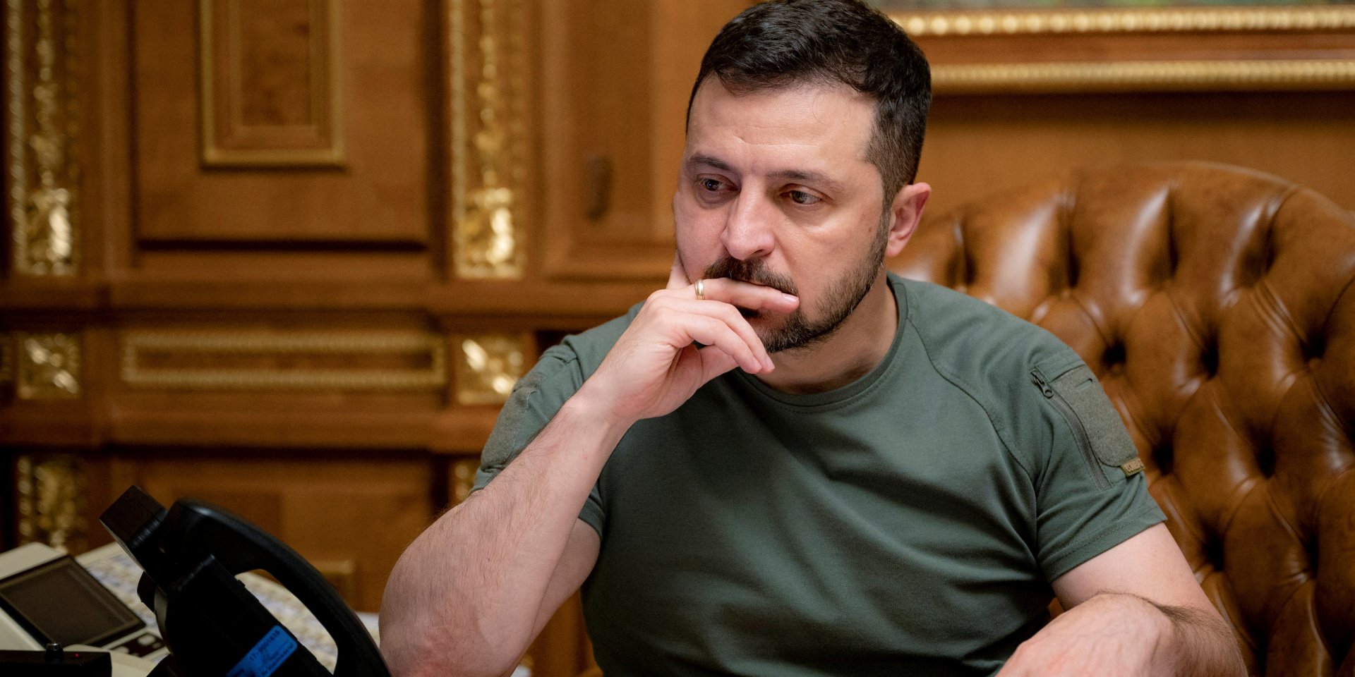 Володимир Зеленський (Фото: Ukrainian Presidential Press Service/Handout via REUTERS)