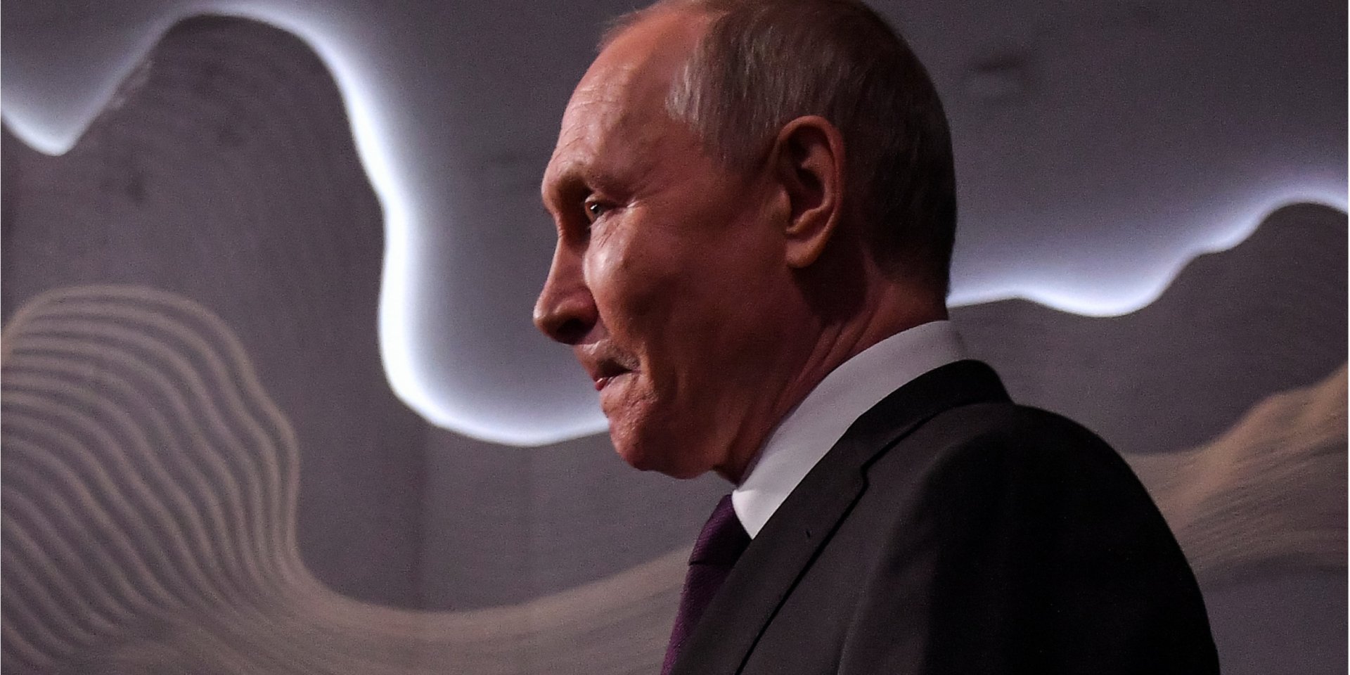 Володимир Путін у&nbsp;Казахстані, 14 жовтня 2022 року (Фото: REUTERS/Turar Kazangapov)