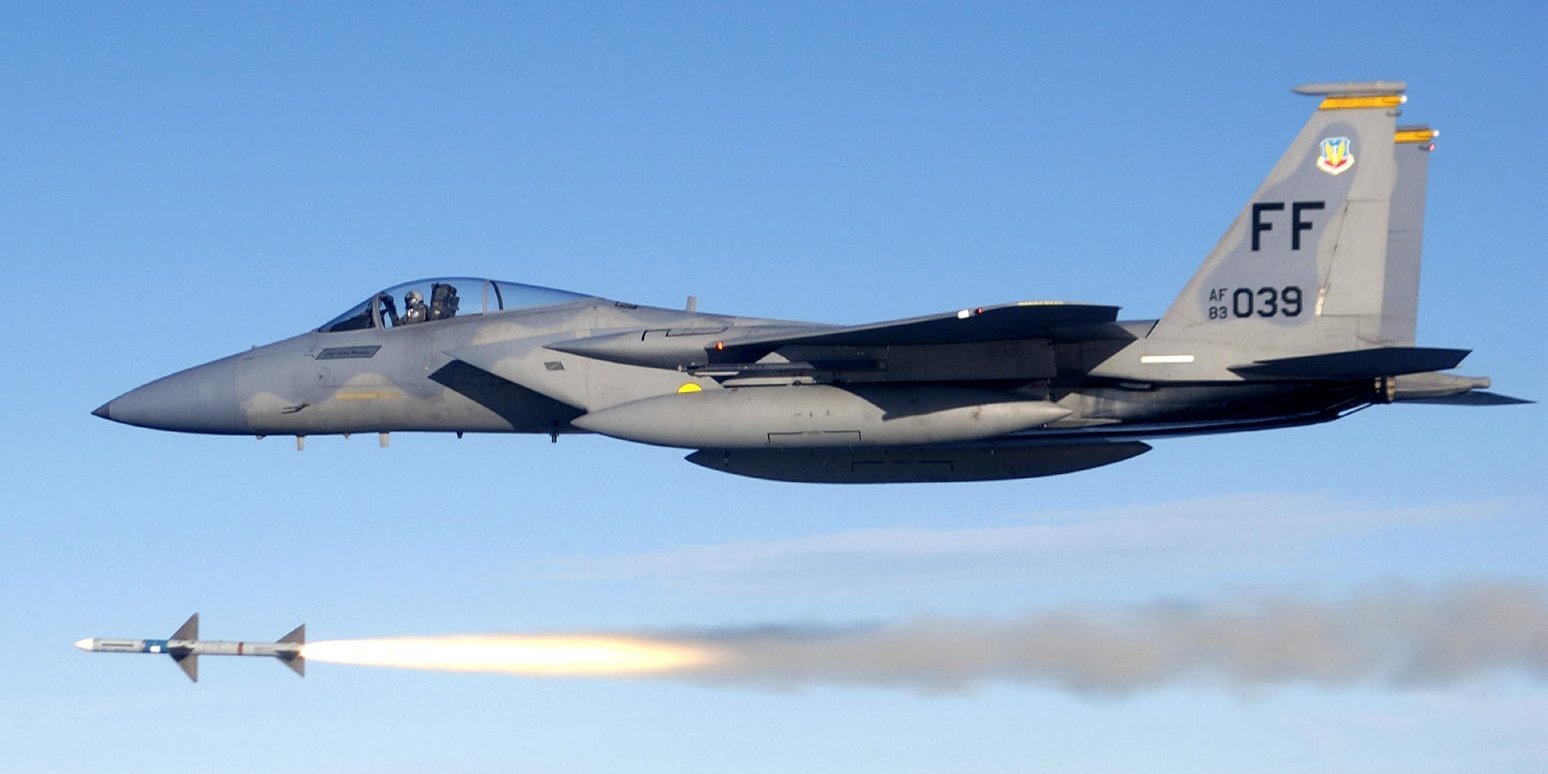 F-15 fighter jet (Photo: US&nbsp;Air Force Photo by&nbsp;Master Sgt. Michael Ammons via Wikipedia)