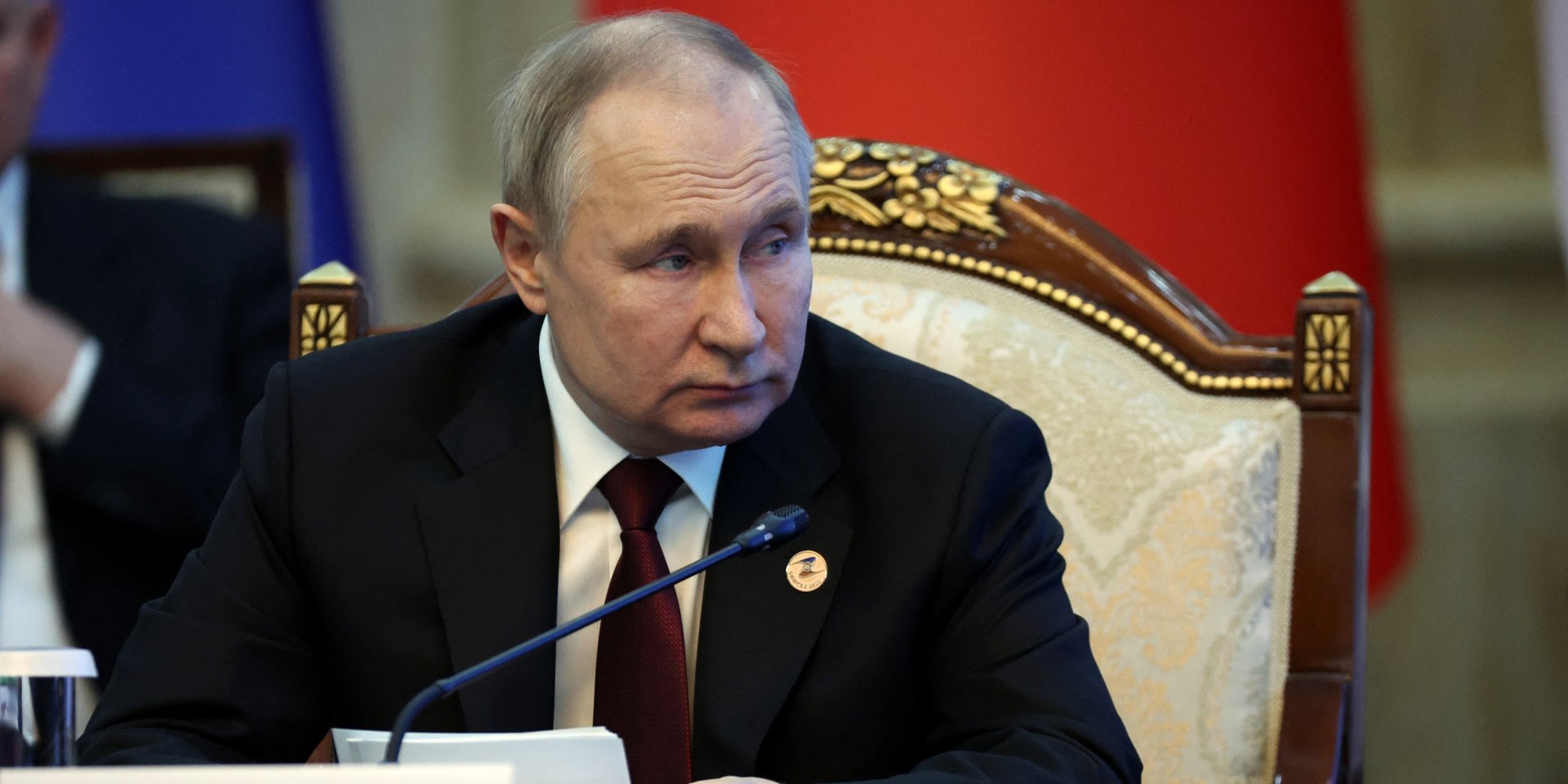 Володимир Путін у Бішкеку, 9 грудня (Фото: Sputnik/Sergei Bobylyov/Pool via REUTERS)