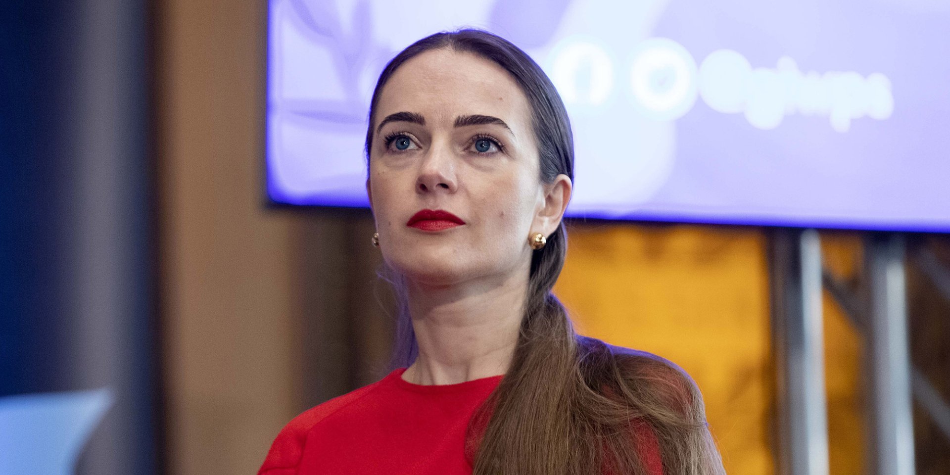 Oleksandra Matviichuk, head of the human rights organization Center for Civil Liberties (Photo: Amanda Andrade-Rhoades/ AP / East News)