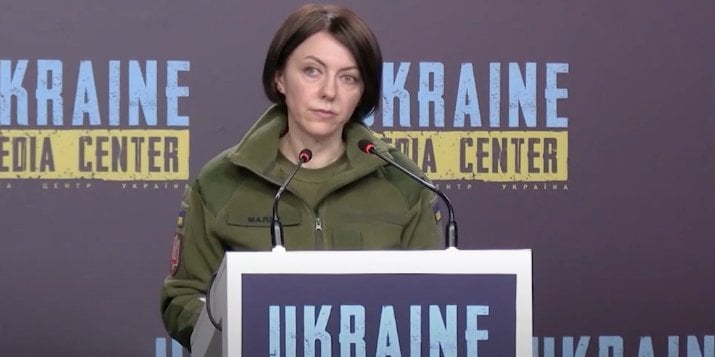 Hanna Malyar (Photo: Скріншот/Youtube/Укрінформ)