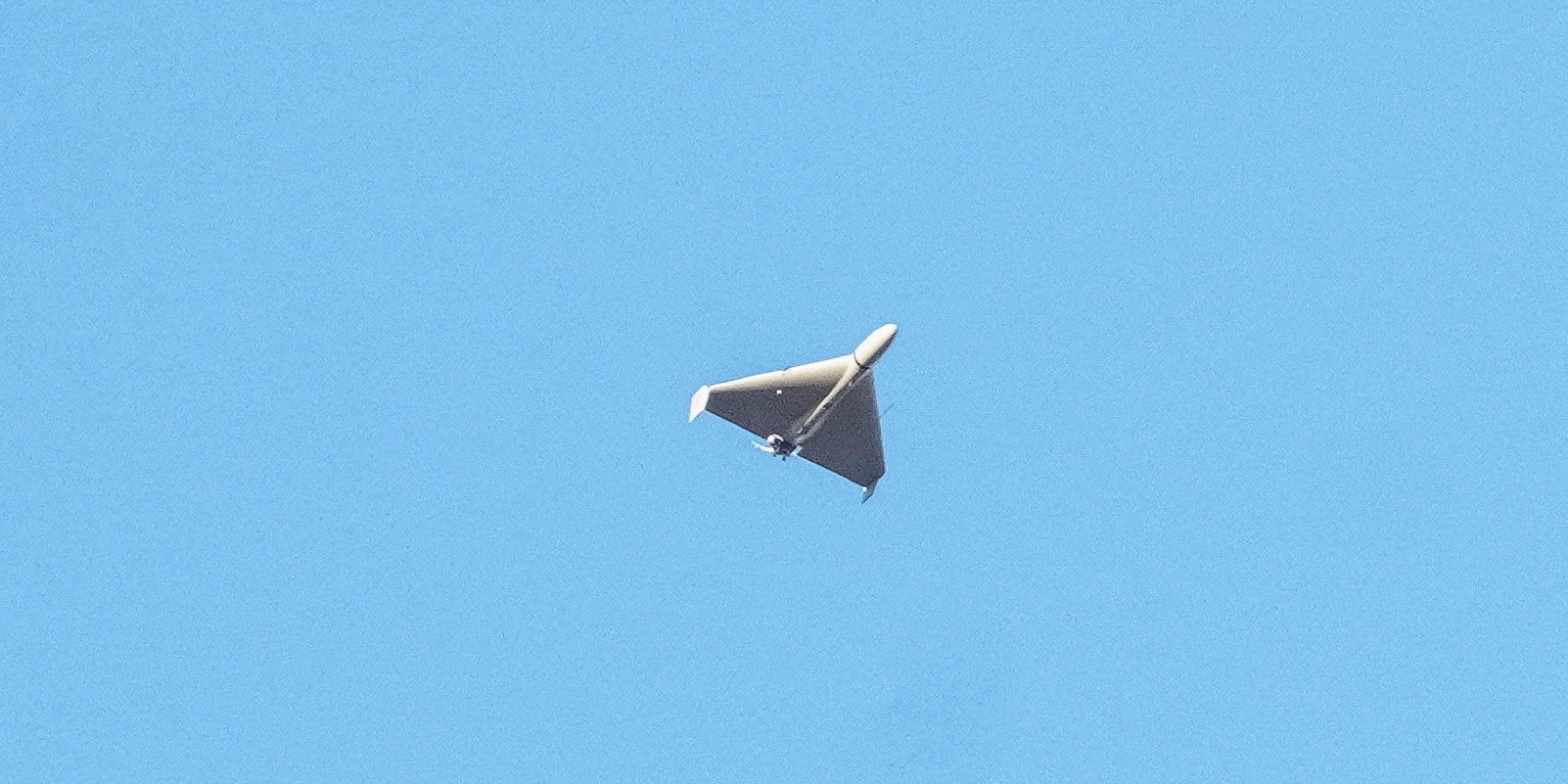 An Iranian drone in the sky above Kyiv (Photo: REUTERS/Roman Petushkov)