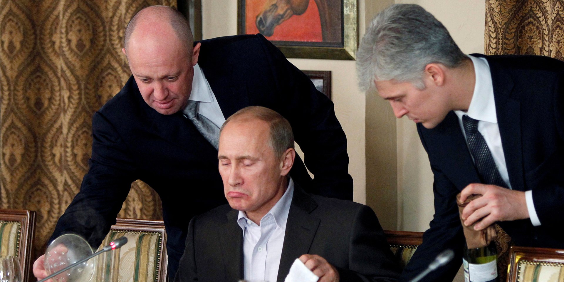 Євгеній Пригожин і Володимир Путін (Фото: REUTERS/Misha Japaridze)