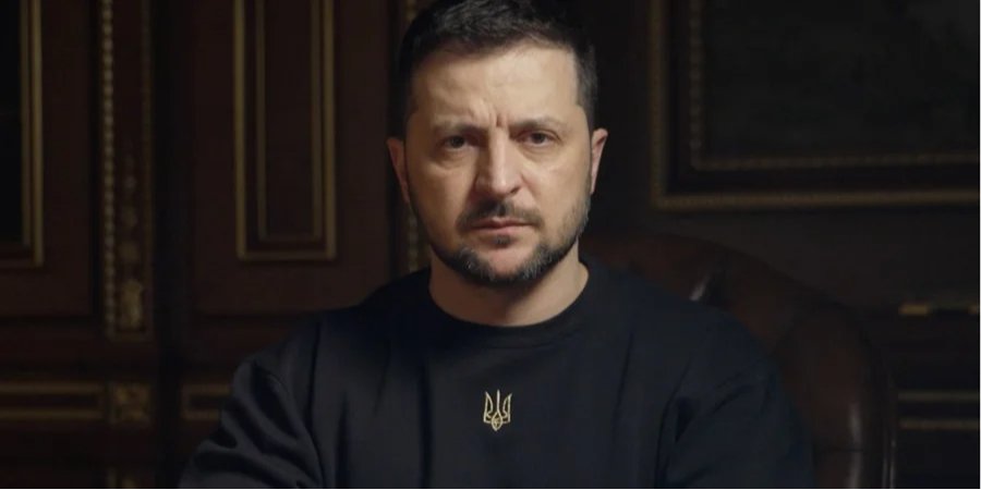 Zelenskyy recalled the events of the first year of the great war with the Russian Federation (Photo: ОП)