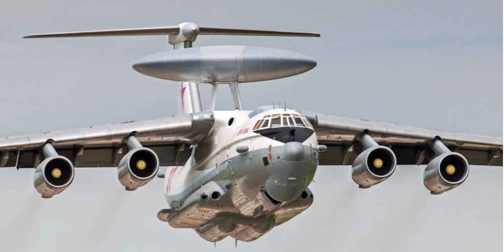 Russian aircraft A-50U (Photo: Беларускі Гаюн/Telegram)