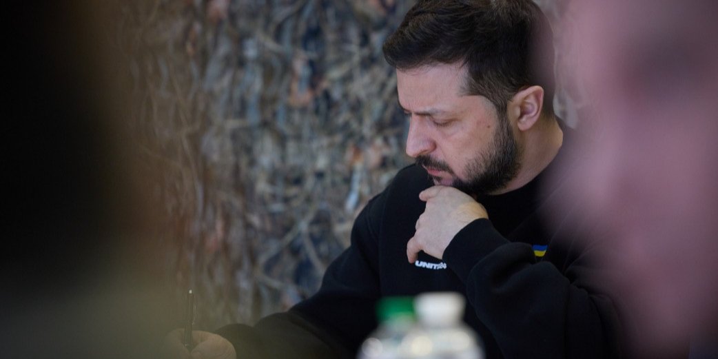 Volodymyr Zelenskyy in the Donetsk Oblast (Photo: www.president.gov.ua)