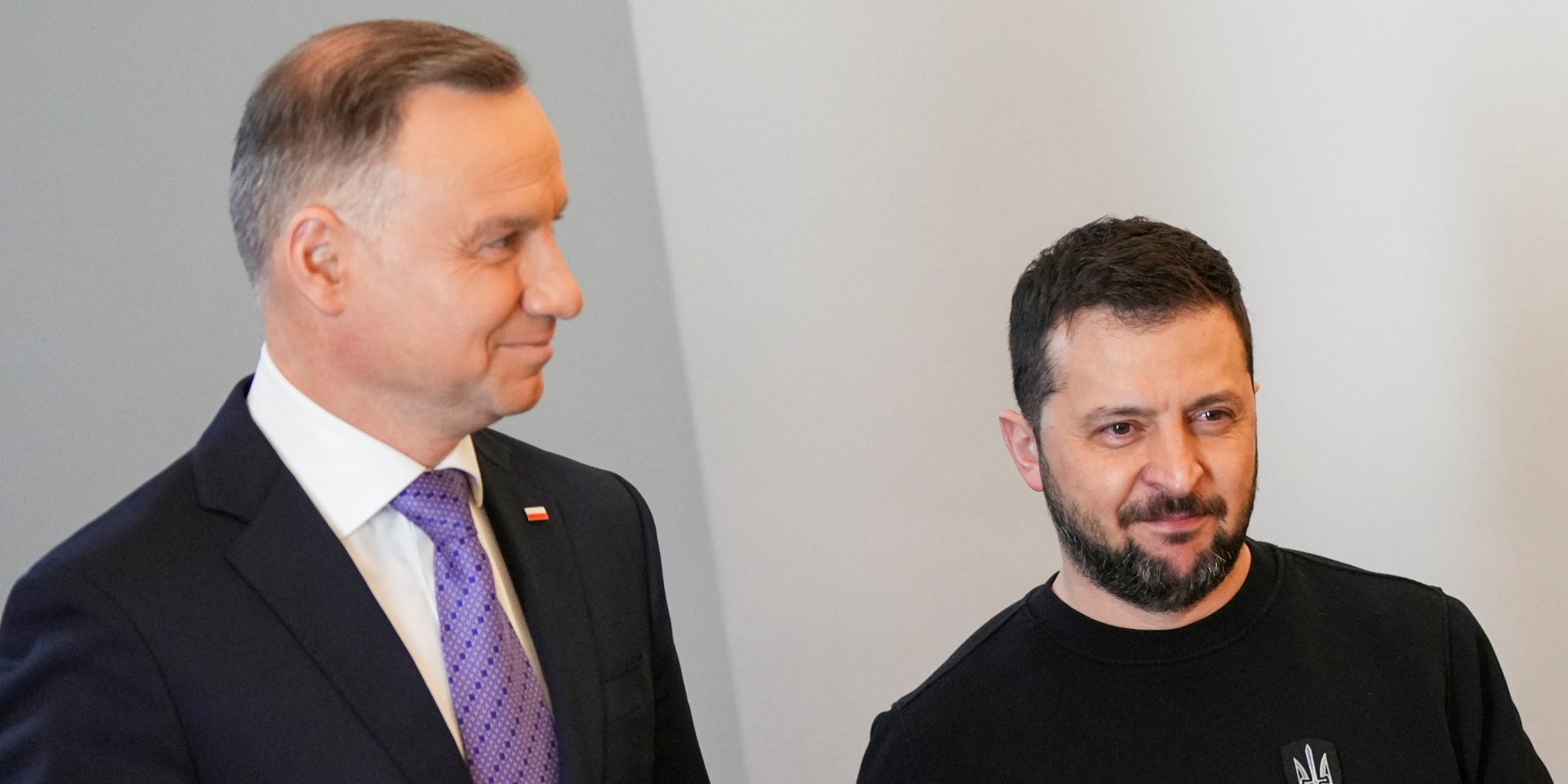 Andrzej Duda and Volodymyr Zelenskyy in Warsaw on April 5, 2023 (Photo: REUTERS/Aleksandra Szmigiel)