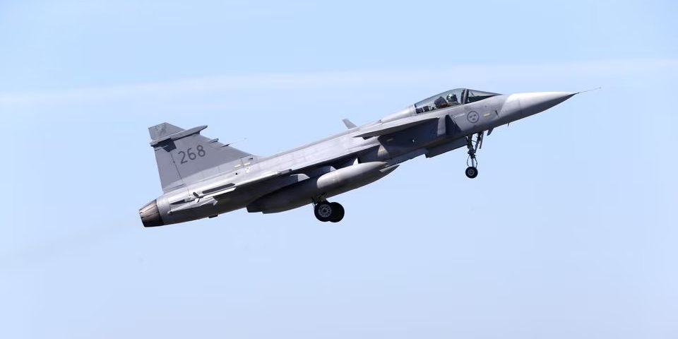 Saab JAS 39 Gripen (Photo: REUTERS/Ints Kalnins)