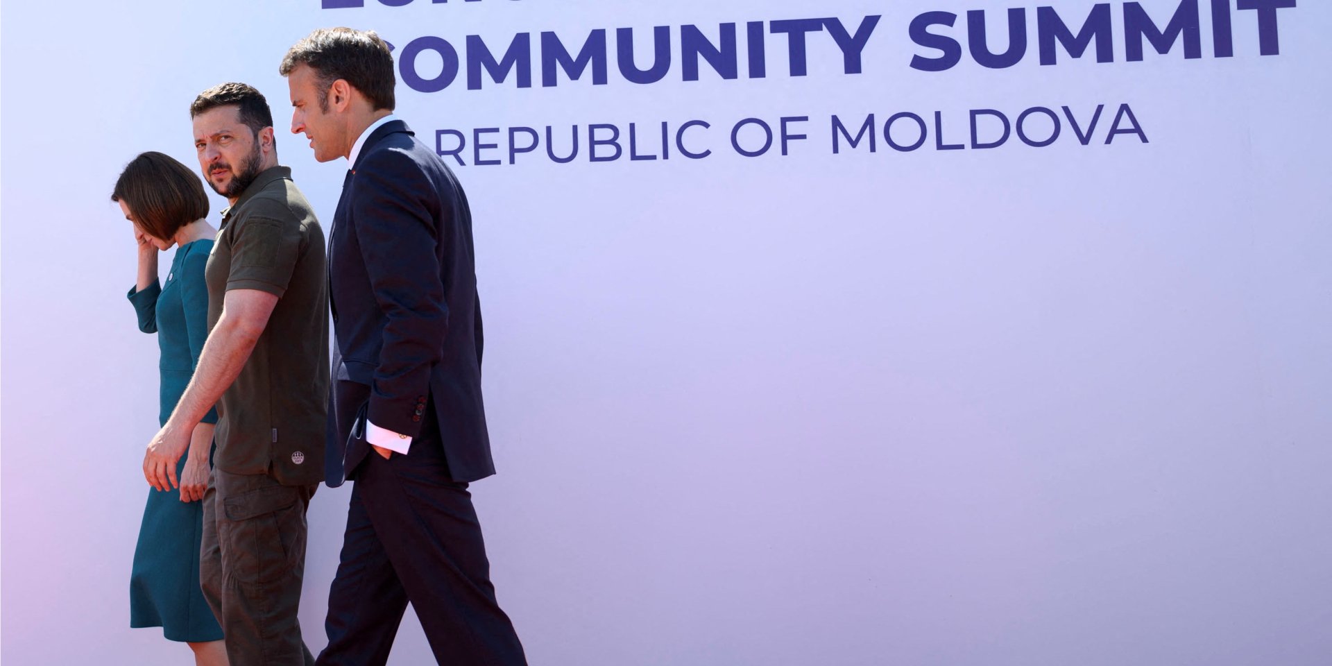 Volodymyr Zelenskyy and Emmanuel Macron (Photo: Ukrainian Presidential Press Service/REUTERS)