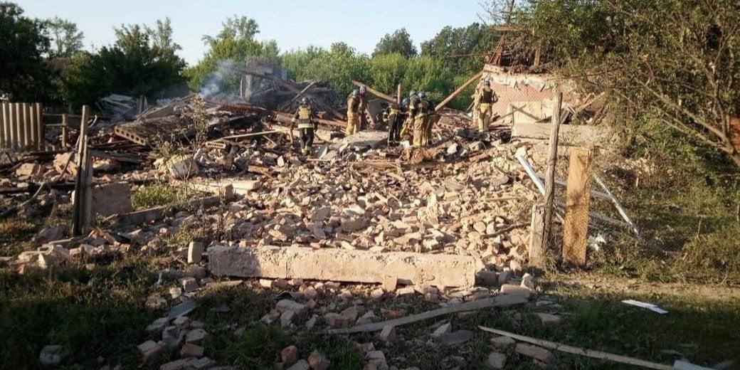 Ruined house (Photo: https://t.me/ermaka2022)