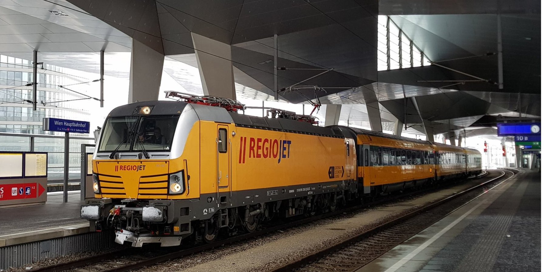 RegioJet CZ train (Photo: RegioJet&nbsp;CZ через Facebook)
