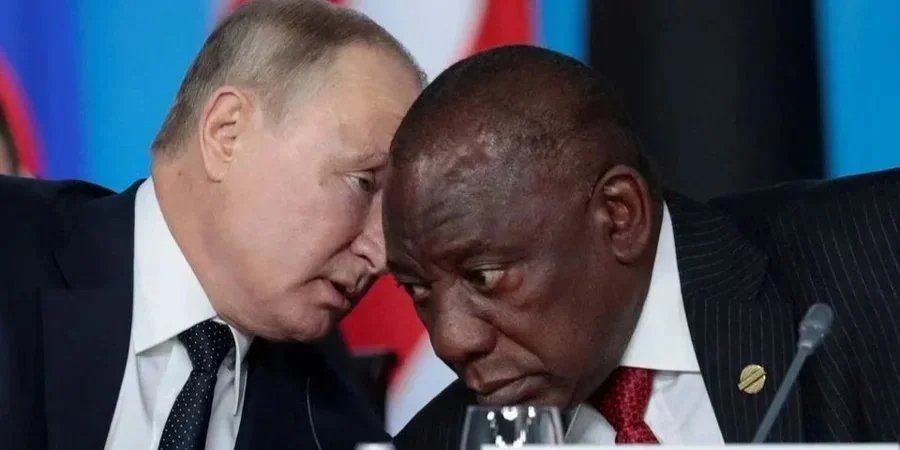 Vladimir Putin and Cyril Ramaphosa (Photo: Sergei Chirikov/Pool via REUTERS/File Photo)