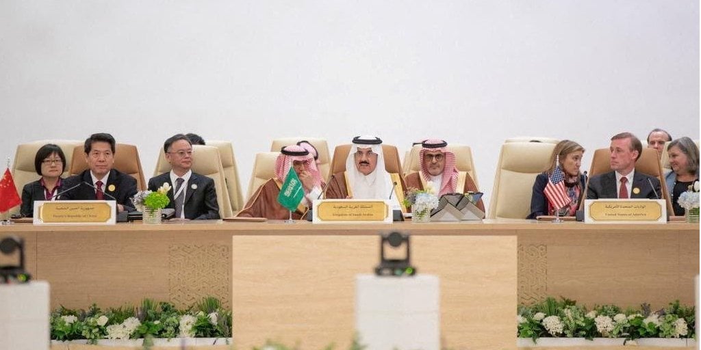 Negotiations on the Ukrainian peace formula were held in Saudi Arabia, China took part in them (Photo: Saudi Press Agency/Handout via Reuters)