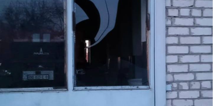 The fire department of the SES was damaged (Photo: State Emergency Service)