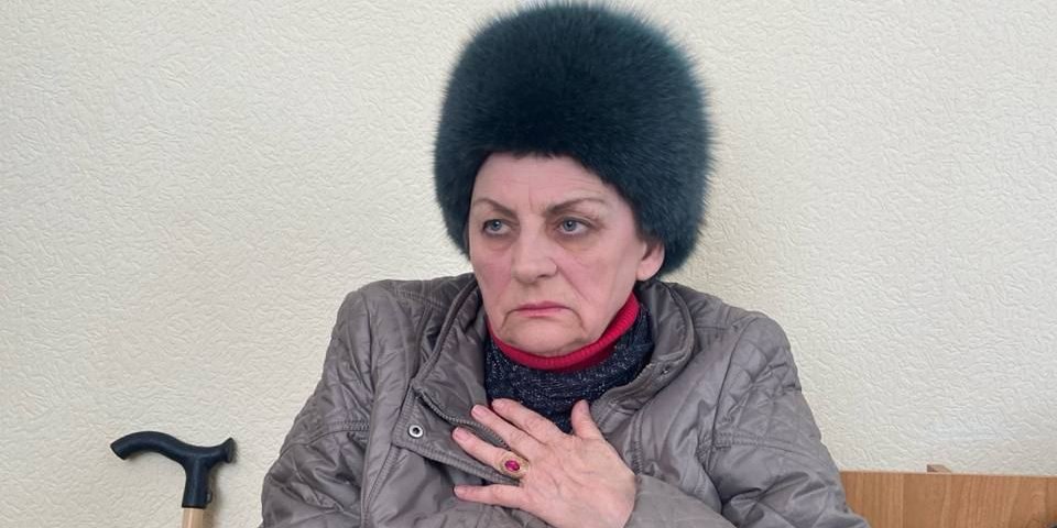 Євгенія Майборода, яку засудили до пʼяти з&nbsp;половиною років колонії (Фото: Сетевые свободы/Telegram)