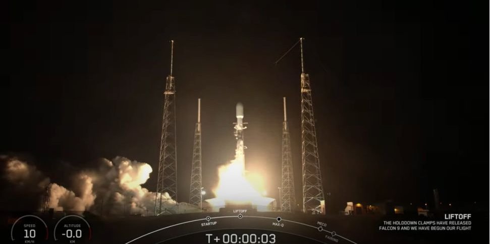 Запуск SpaceX Falcon 9 (иллюстративное фото) (Фото: SpaceX)