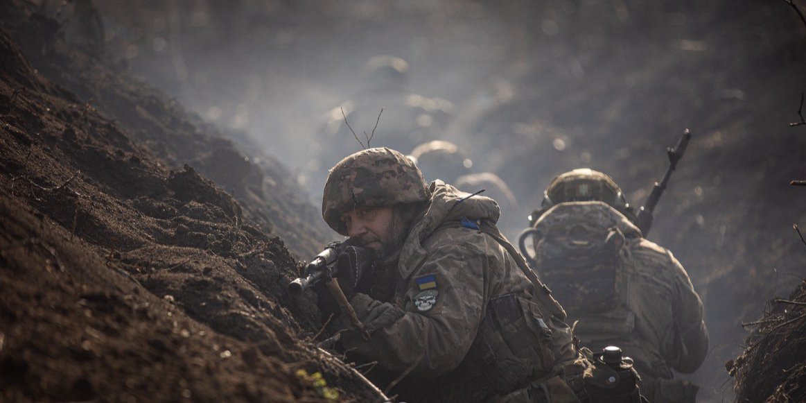 Украинские военные на&nbsp;учениях (Фото: 93-я ОМБр Холодный Яр/Facebook)