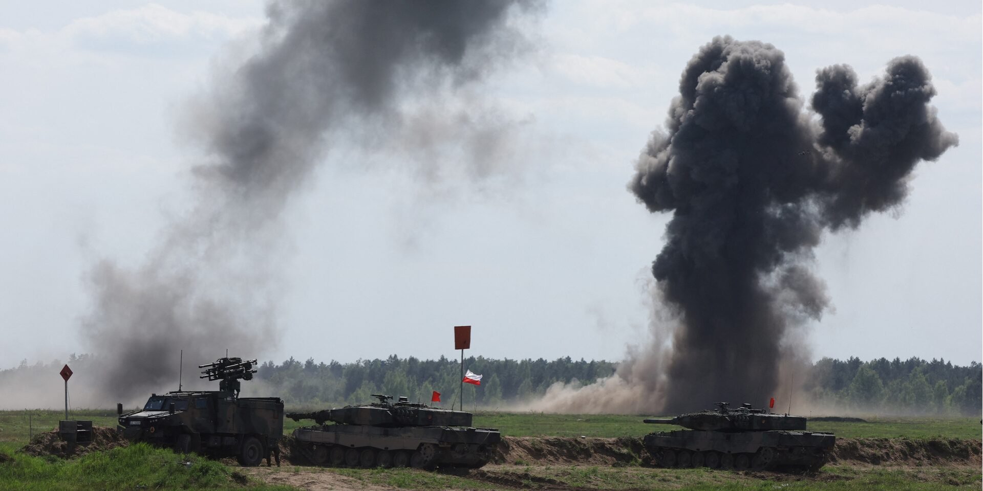 Військові навчання НАТО у&nbsp;Польщі в&nbsp;2022 році (Фото: REUTERS/Kacper Pempel)