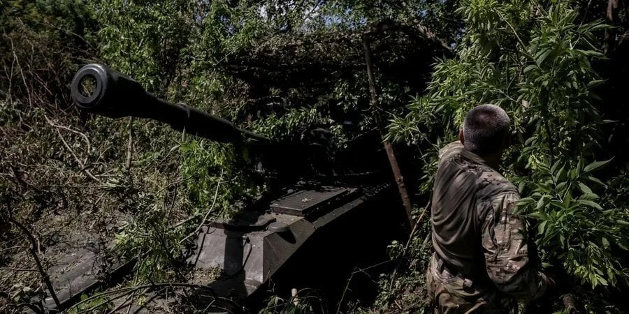 A Ukrainian soldier on the front line in Donbas, June 22, 2024 (Photo: Oleh Petrasiuk/Press Service of&nbsp;the 24th King Danylo Separate Mechanized Brigade of&nbsp;the Ukrainian Armed Forces)