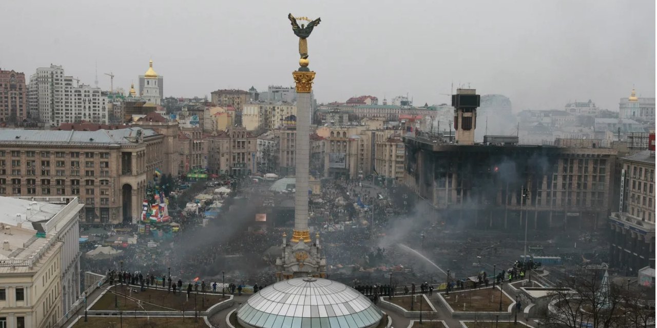 Майдан Незалежності 19 лютого 2014 року (Фото: Наталія Кравчук / NV)