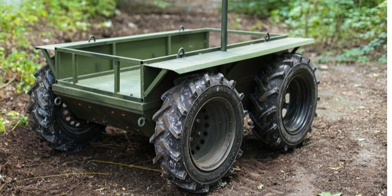 Ukrainian ground-based robotic system Targan (Cockroach) (Photo: https://t.me/ministry_of_defense_ua)