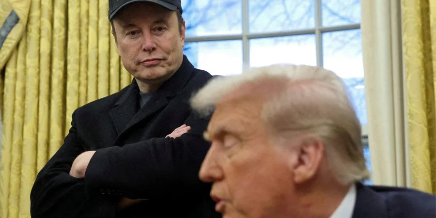 Elon Musk and U.S. President Donald Trump (Photo: REUTERS/Kevin Lamarque)
