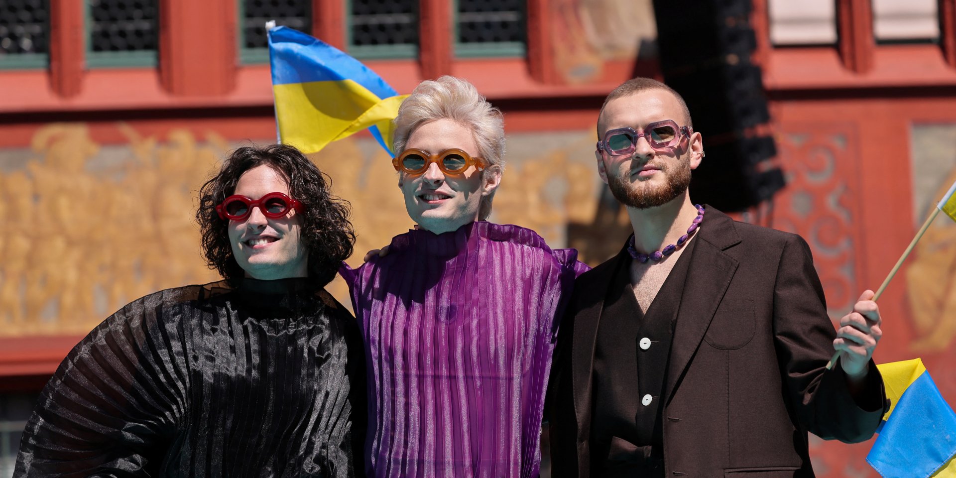 Гурт Ziferblat, який 2025 року представляв Україну на пісенному конкурсі Євробачення-2025, повернувся до&nbsp;Києва (Фото: REUTERS/Denis Balibouse)