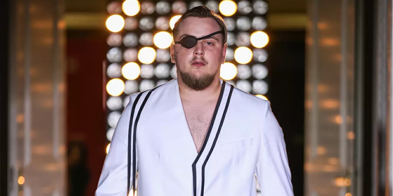 Андрей Ницак на&nbsp;показе Andreas Moskin (Фото: fashionweek.ua)