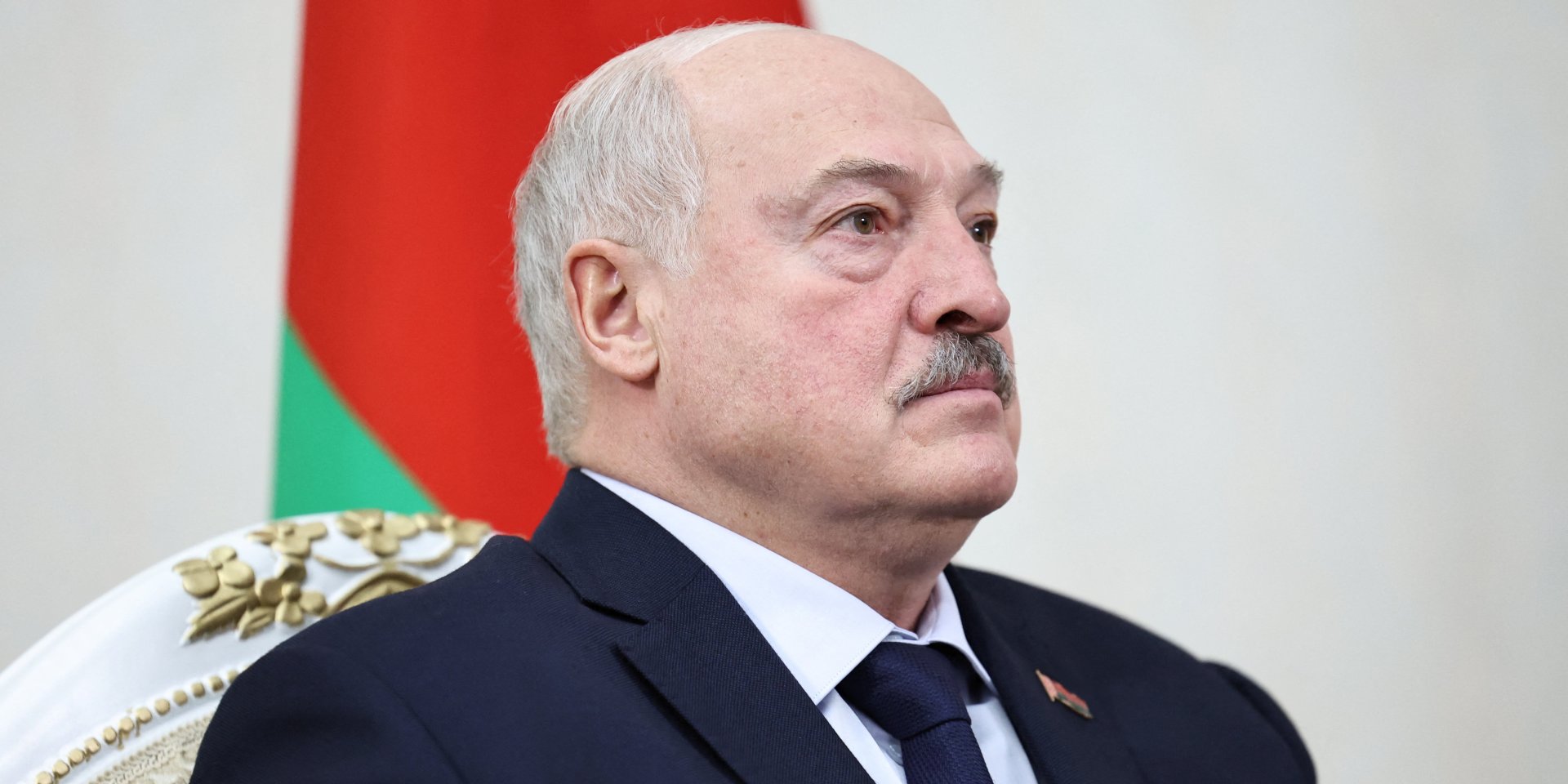 Самопроголошений президент Білорусі Олександр Лукашенко (Фото: Sputnik/Alexander Kazakov/Pool via REUTERS)