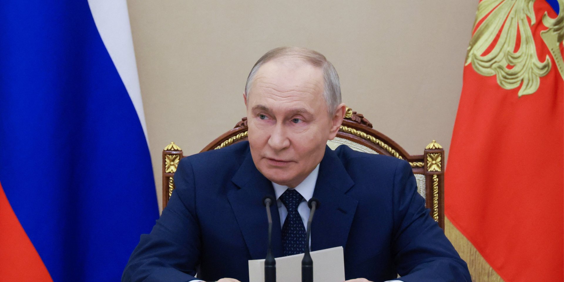 Російський диктатор Путін підписав указ про направлення резервістів на&nbsp;захист критичних об'єктів (Фото: Sputnik/Mikhail Metzel/Pool via REUTERS)