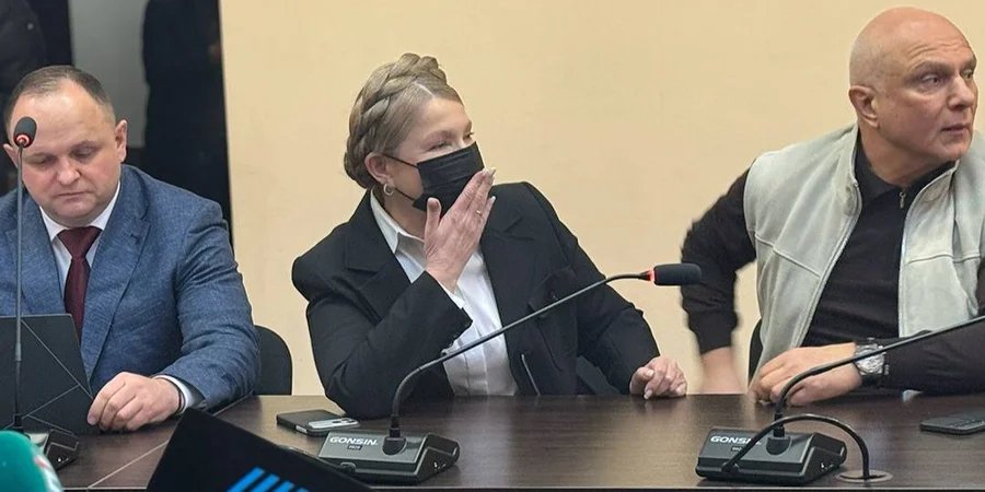 Юлія Тимошенко в&nbsp;залі суду, 21 січня 2026 року (Фото: Суспільне)