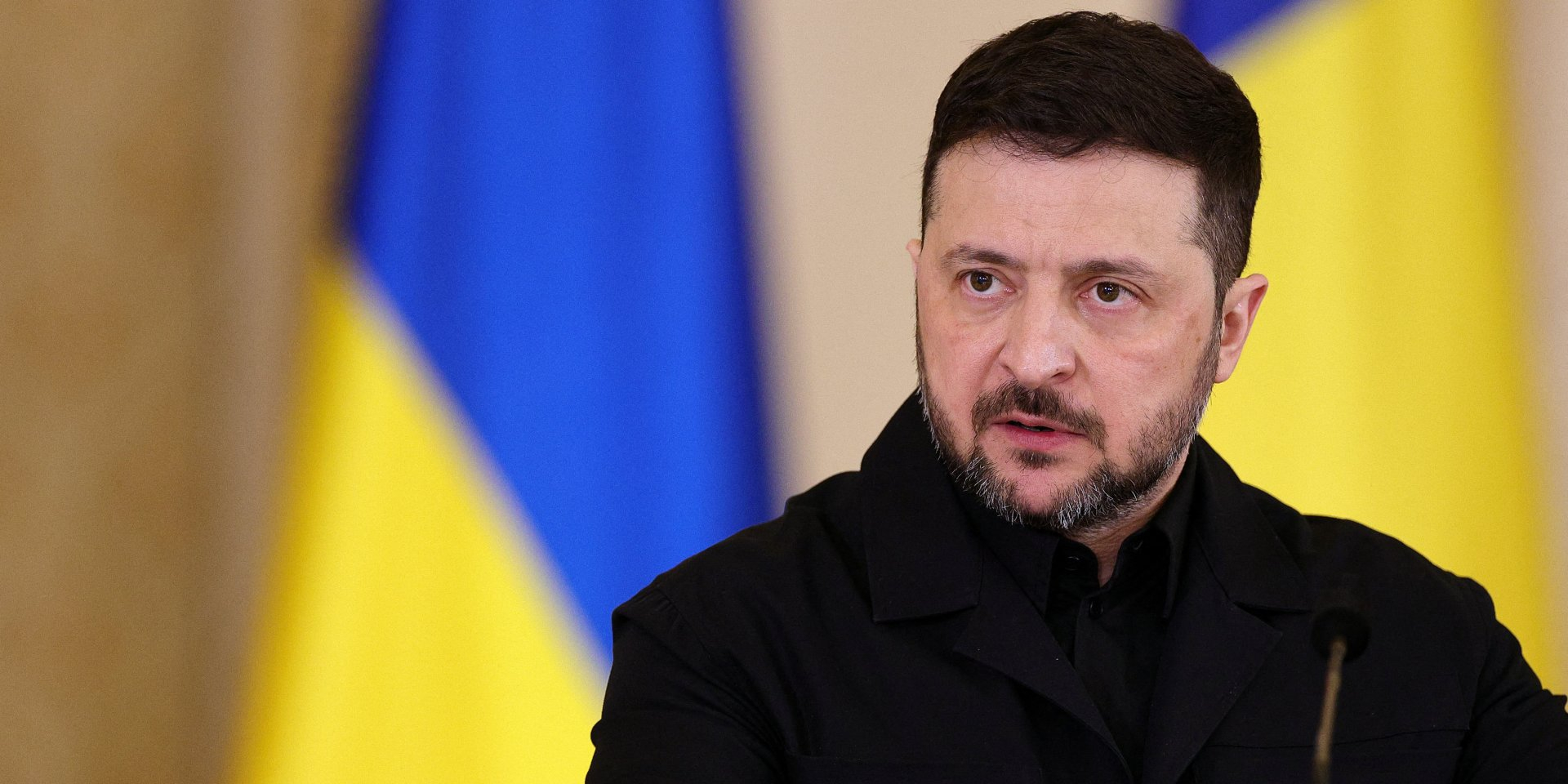 Zelenskyy said Russia has supplied Iran with Shahed-type drones. (Photo: Inquam Photos/Octav Ganea via REUTERS)