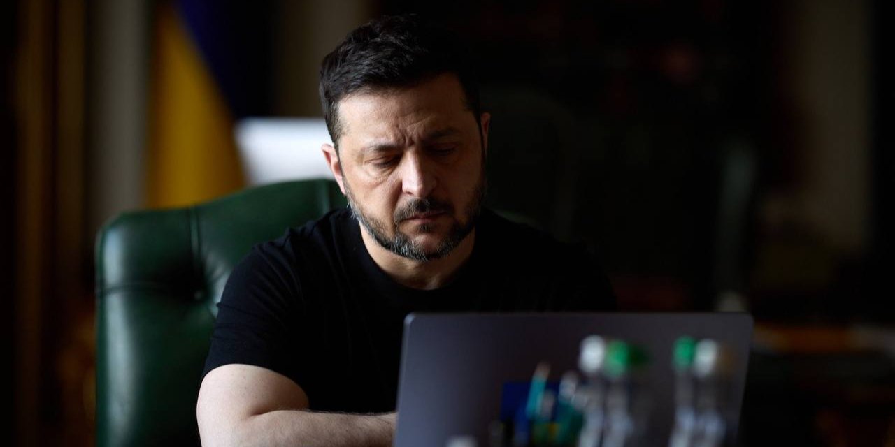 Зеленський підкреслив роль патріарха Філарета у&nbsp;формуванні Помісної церкви (Фото: Офіс президента)